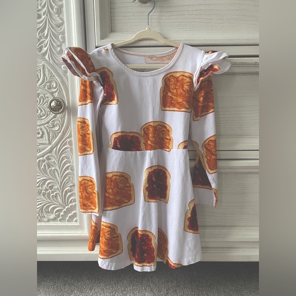 Romy loves LuLu  peanut butter and jelly dress